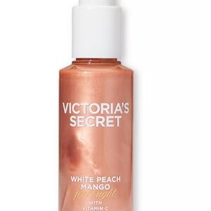 Victoria's Secret Peach Mango Radiant highlighting body oil